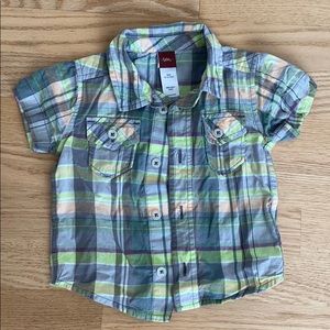 Baby boy Tea Coll cation Button Up Shirt